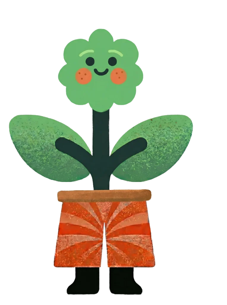 Taley Mascot - Das freundliche Pflanzenwesen