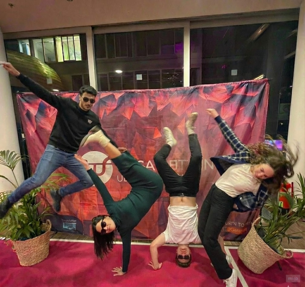 Das Taley Team hat Spaß